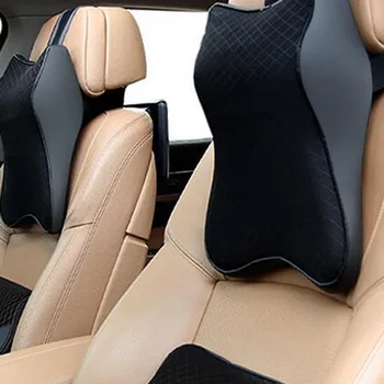 

Head Headrest Car Seat Memory Foam Support Cushion Accessories 36*30cm