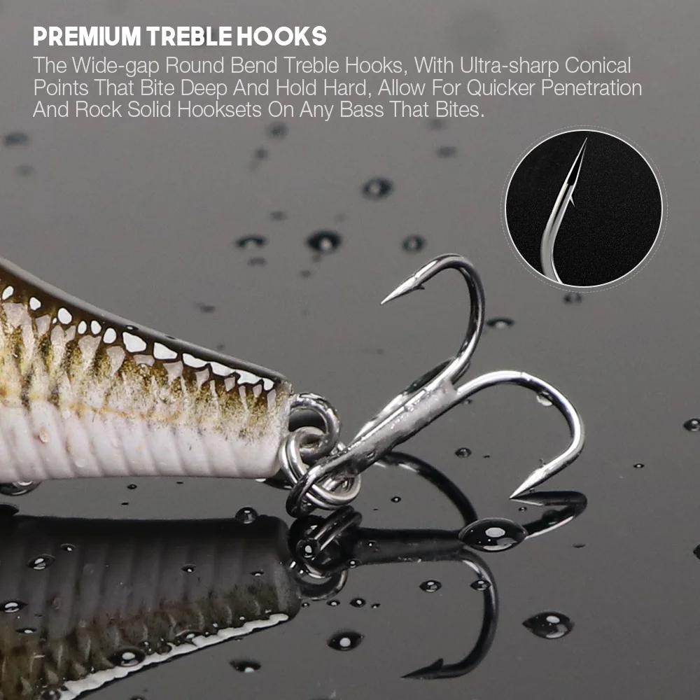VTAVTA 3pcs 11g 7cm  ٴϴ ̳  ̳ Wobblers Crankbaits  Ŭ ڿ ũ   ϵ ΰ ̳ ŰƮ