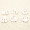 6pcs+1 Key France EU Power Socket Electrical Outlet Baby Children Safety Guard Protection Anti Electric Plug Protector Cover Cap ► Photo 3/6