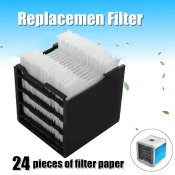 

USB Mini Portable Air Conditioner Humidifier Purifier Led Light Desktop Air Cooling Fan Cooler Fan for Office Home