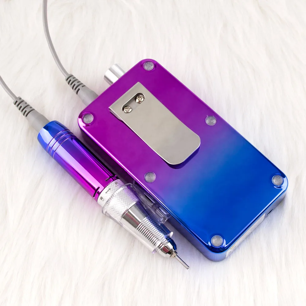 35000rpm Cordless Portable Electric Nail Drill Machine Rechargeable e file Manicure Pedicure 808G2 3