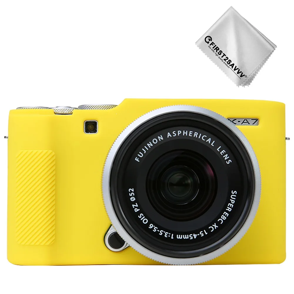 Мягкий силиконовый чехол для камеры из ТПУ и резины для fuji, пленка XA7 X-A7