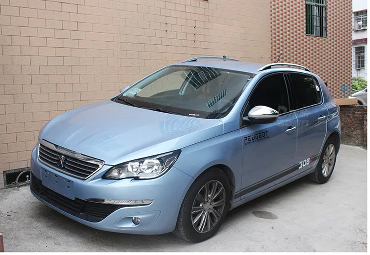 Для peugeot 308 GTI 308S. багажники на крышу Авто багажная Стойка Высокое качество алюминиевая паста установка автомобильные аксессуары