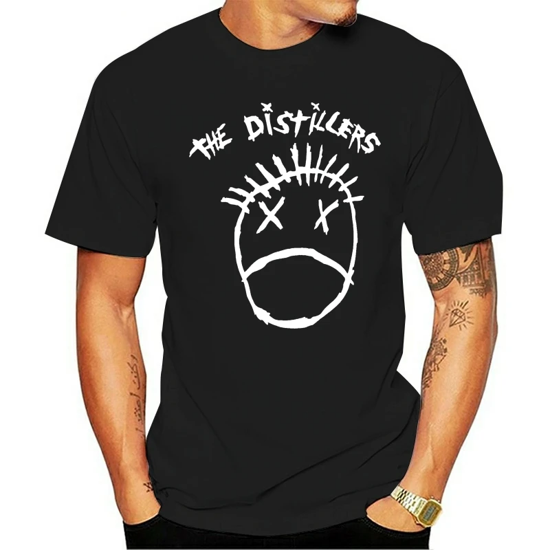 Футболка унисекс THE DISTILLERS Ranc d Miss подходит для панк-рок-группы оптовая продажа |