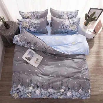 

38 Flower 4pcs Girl Boy Kid Bed Cover Set Duvet Cover Adult Child Bed Sheets And Pillowcases Comforter Bedding Set