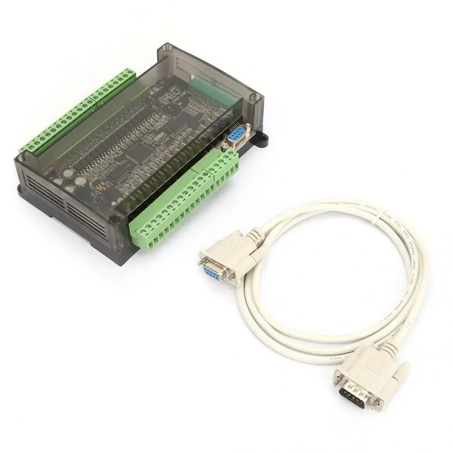 Промышленная плата управления 24V 32MT PLC Контролер 8 каналов 100k импульсный 32 бит 16 вход 16 транзисторный выход промышленный контроллер