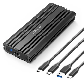 

Blueendless 2TB 10Gbps USB3.1 TYPE-C SSD Mobile Box M.2 NVME PCI-E Solid State Disk External Enclosure Case 2230/2242/2260/2280