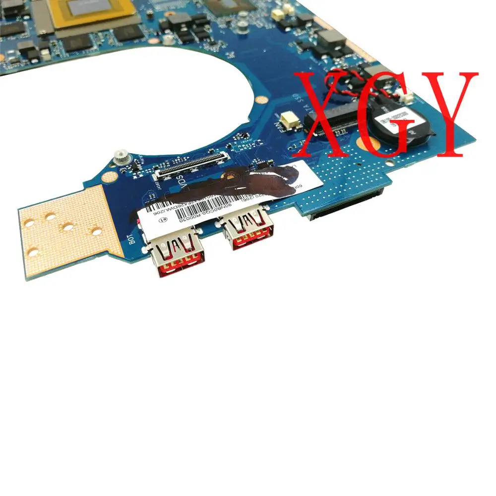  For Asus ROG Strix S7VT GL702 GL702V GL702VT W I5-6300HQ Motherboard Mainboard 100% Test ok