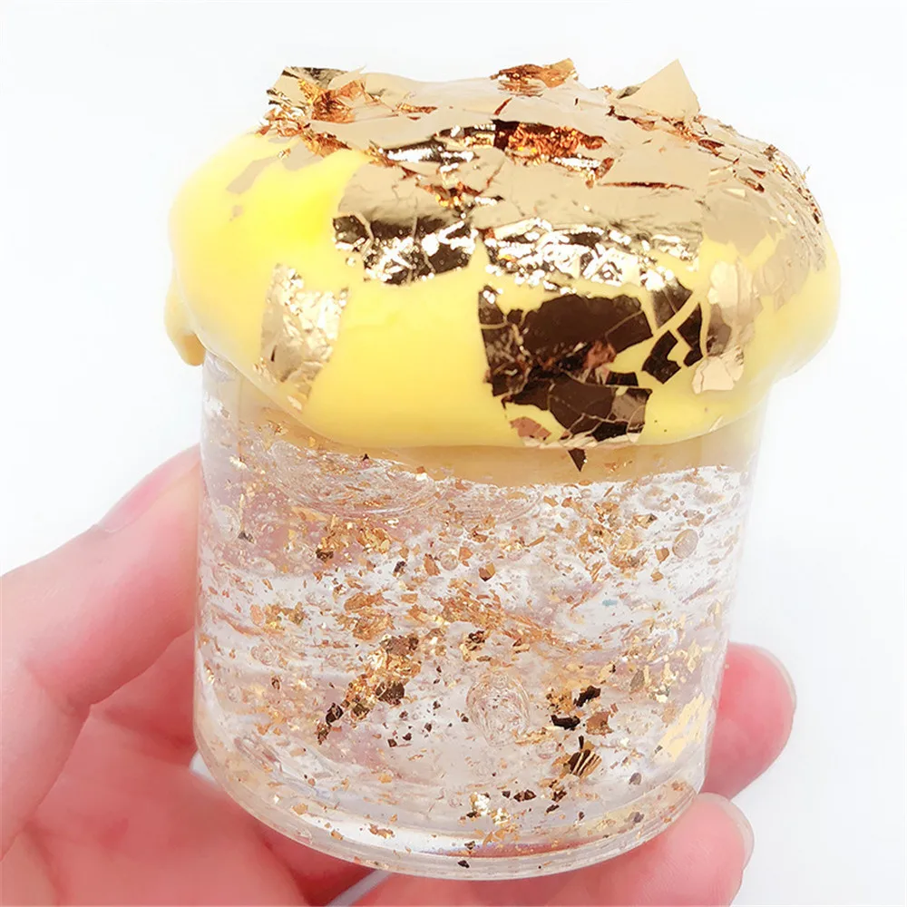 Ice Cream Beautiful Color Mixing Cloud Slime Fluffy Crystal Dough Stress Kids Clay Toy Antistress Kids Toys for Children #B