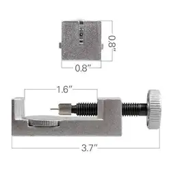 Часы ремешок для удаления звеньев Регулируемый с пружиной Бар Металлические Шпильки Набор инструментов для ремонта часов