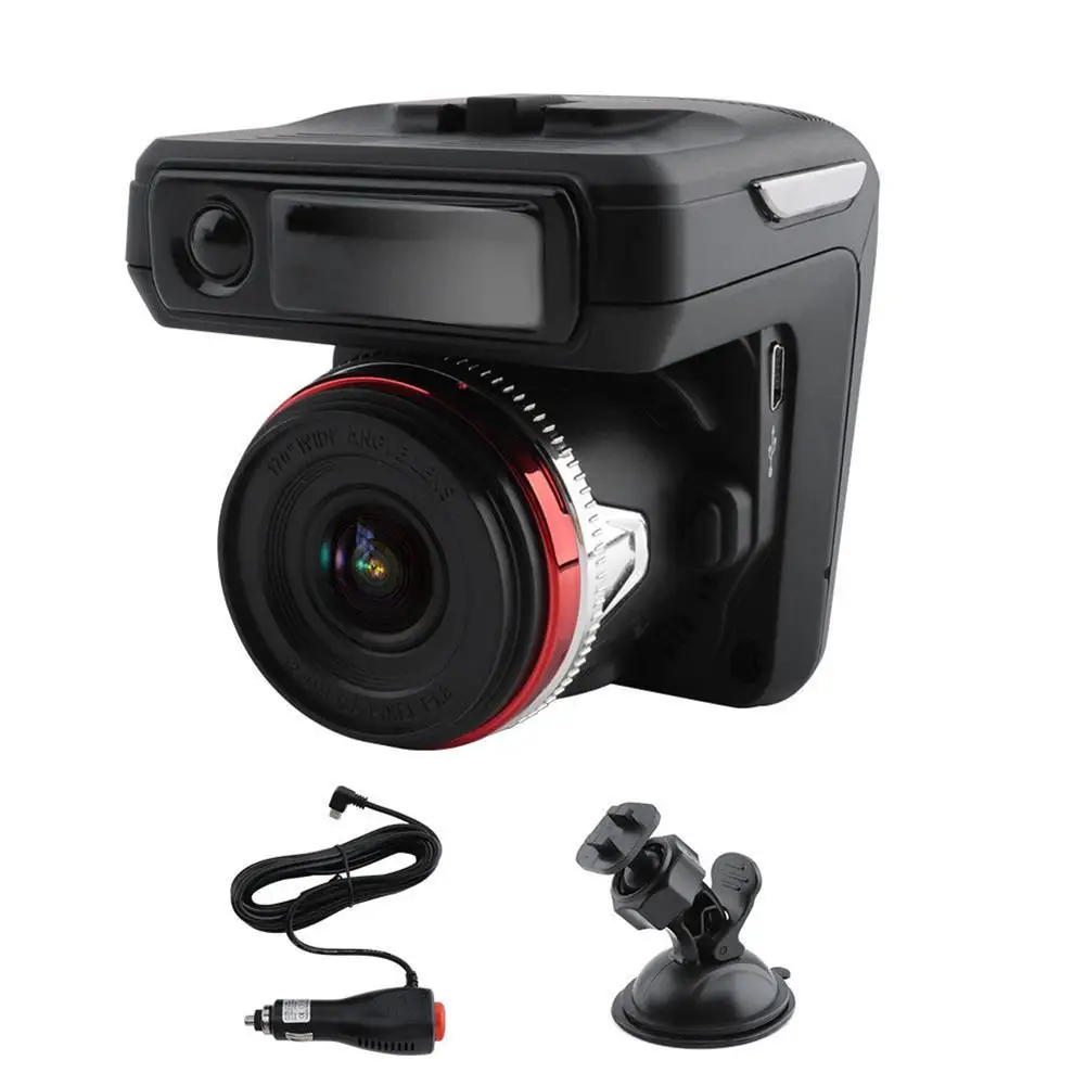 Dash Cam Камера DVR автомобиля 2 в 1 HD 1080P Видеорегистраторы для автомобилей Радар Спидометр Камера противорадиолокационная для автомобиля для России Dash Cam Видеорегистраторы для автомобилей s