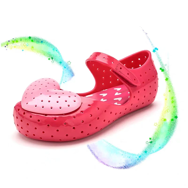 Mini Melissa Ultragirl Princess Girl Jelly Shoes Sandals 2020 New Baby Shoes Melissa Sandals For