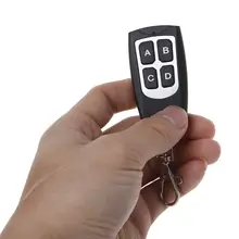 Controle remoto à prova dwaterproof água quatro-botão controlador de cópia inteligente transmissor sem fio interruptor abridor de porta de garagem 315mhz 433mhz f2ta