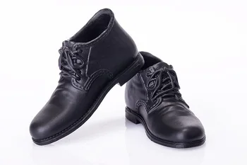 

1/6 Scale Action Figure model accessories solid high-top black leather shoes brown leather shoes in stock