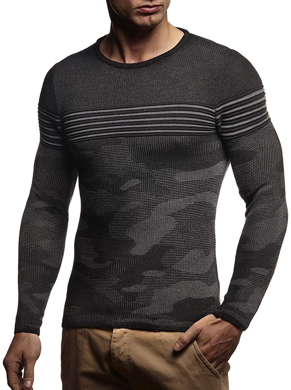 ZOGAA Men's Sweater Knitted Shawl Turtleneck Sweater Pullover Winter Streetwear Fashion High Quality Long Sleeve Man's Sweater