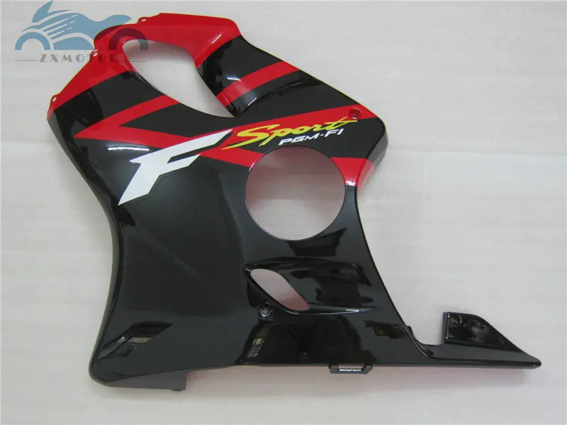 Обновите свой обтекатель OEM комплект Подходит для Honda cbr600f4i 2001 2002 2003 CBR 600 F4i 01 02 03 ABS обтекатель наборы черный красный LD27