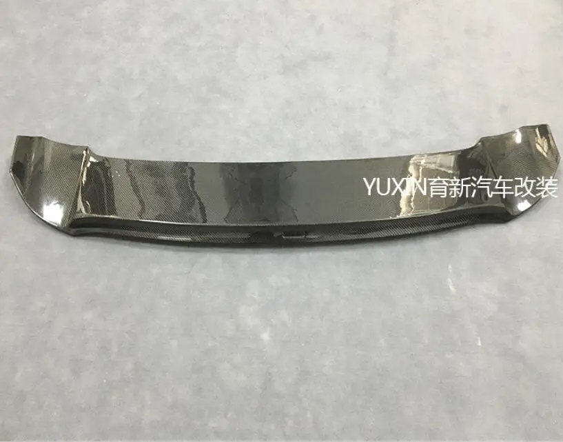 Углеродное волокно заднее крыло багажника выступ Спойлеры подходит для 16-18 Toyota Alphard