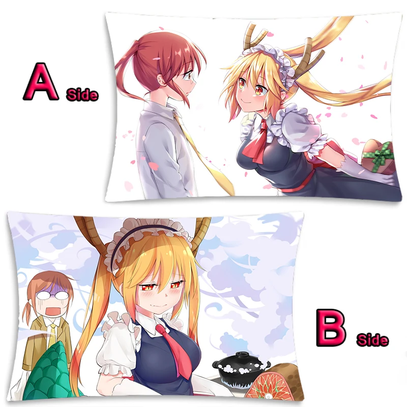 Аниме Кобаяши Дракон горничной Тору Dakimakura обниматься тела чехол отаку подушки с пикантным принтовым наволочка подарки 35x55 см