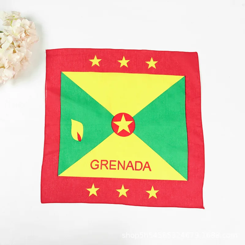 cotton handkerchief 55 cm dot design hip-hop headscarf multi-functional outdoor cycling face cloth wholesale - Color: see chart