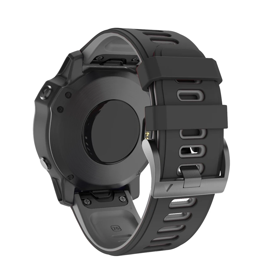 SABAKE - Correa de reloj para Garmin Fenix 6X/6X Pro, correas de ajuste  rápido de 1.024 in, compatible con Fenix 6X/6X Pro Fenix 5X/5X Plus Fenix  3/3