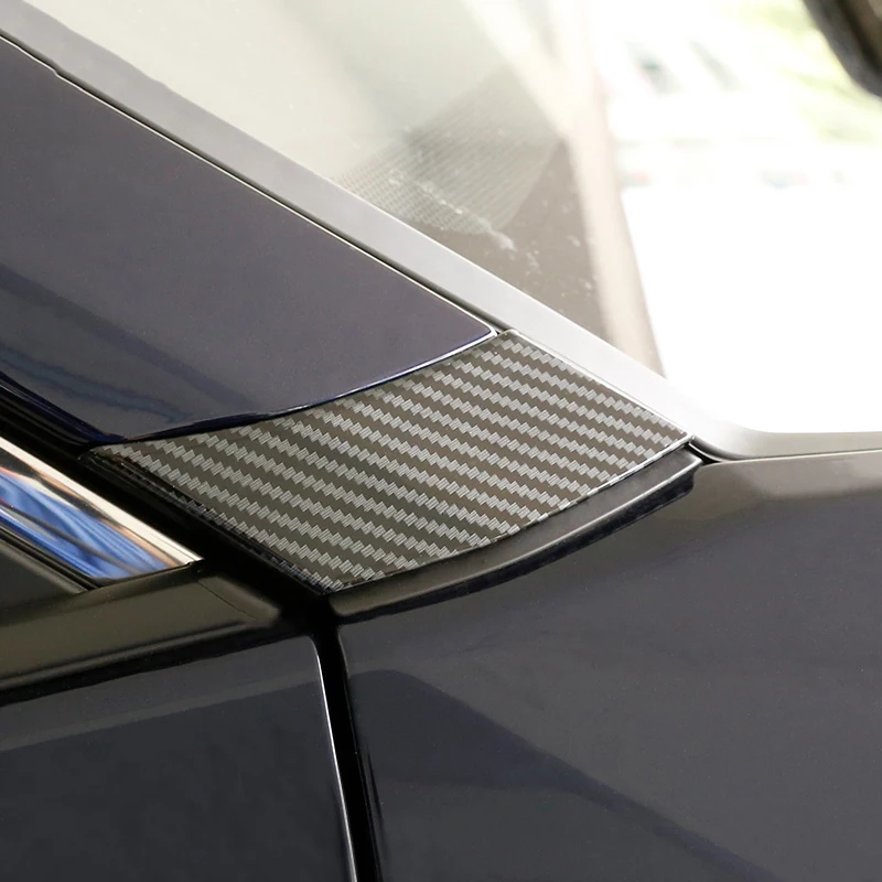 Car Styling ABS Car External Sticker A Pillar Sticker Sequins Cover Auto Sticker Accessories Fit For Toyota RAV4 XA50