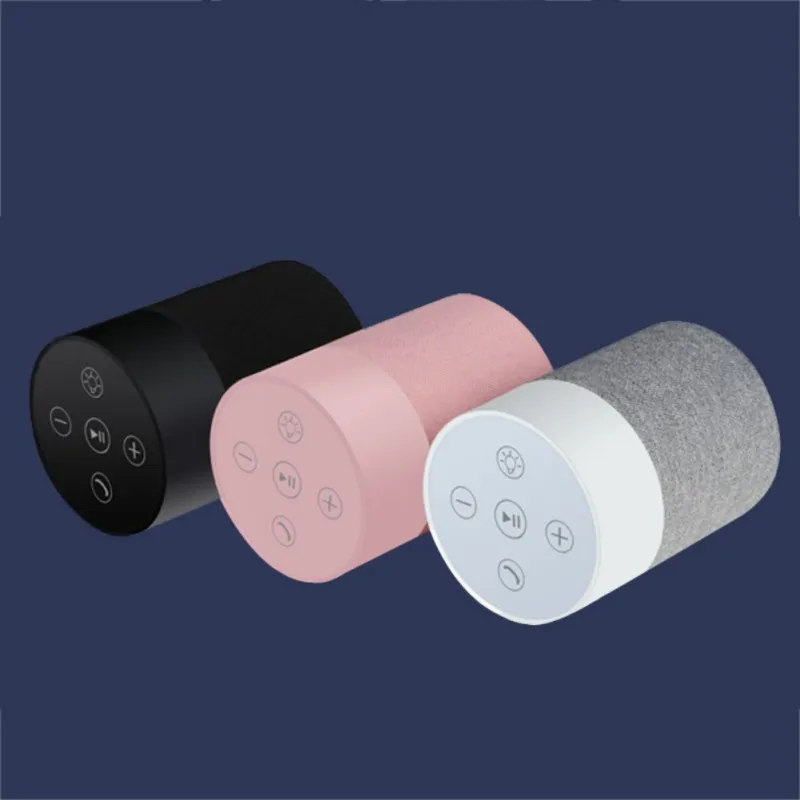 Портативный Мини Bluetooth динамик стерео звук круглый беспроводной Soundbox с микрофоном громкой связи