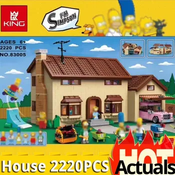 

In Stock Movie Idea Series 71006 Models Building Toy Simpsons House 16005 Building Blocks Educational Toys Birthdays Gifts