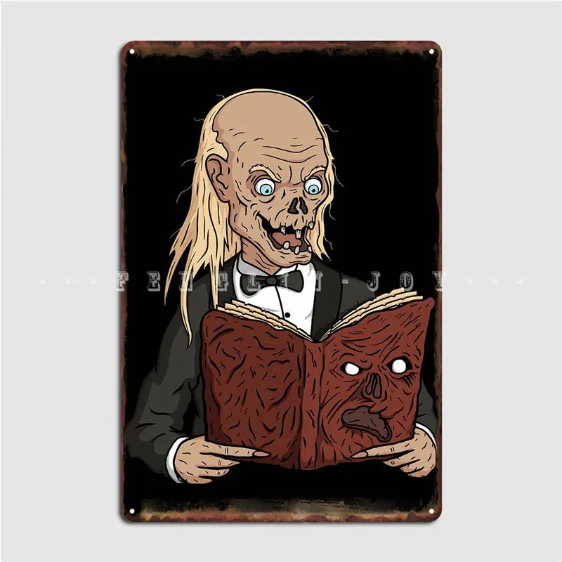 Evil Tales Metal Sign Garage Decoration Cinema Living Room Decoration Cave Pub Tin Sign Poster