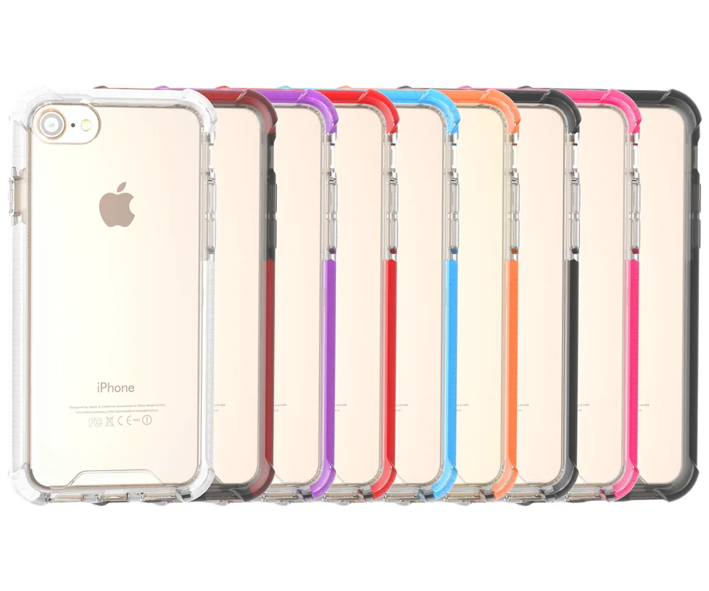 Анти капля акриловый чехол для телефона iPhone 6 6S TPU + PC 7 ударопрочный телефон задняя