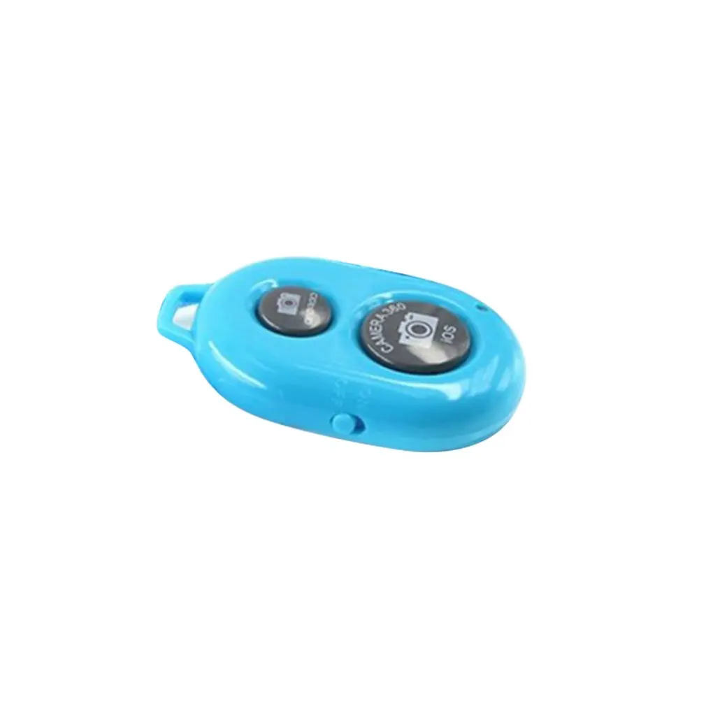 Blue Вспышка синхронизатор беспроводной Bluetooth спуск затвора дистанционного триггера камера фото селфи кнопка для телефона для iPhone Android - Цвет: Blue