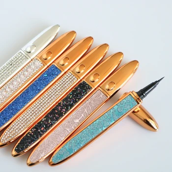 

Magic Self-adhesive Eyeliner Pen for False Eyelashes Waterproof No Blooming Quick Dry Eye Liner Pencil Makeup Stamp Eyeliner