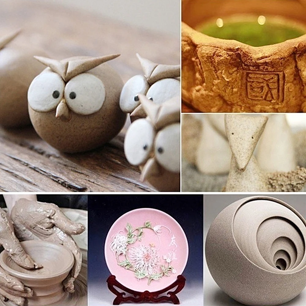 44 шт. DIY глина для художественных работ инструменты для гончарного ...
