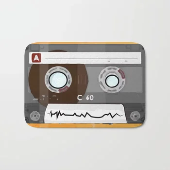 

Anti-slip Water Absorption Outdoor The Cassette Tape Robot Doormat Carpet For Kitchen Bathroom Toilet Tapete Rug Porch Door Mat