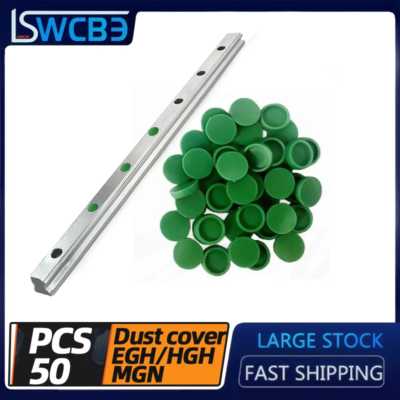 Linear guide rail dust cover silver bolt cover screw hole cover screw