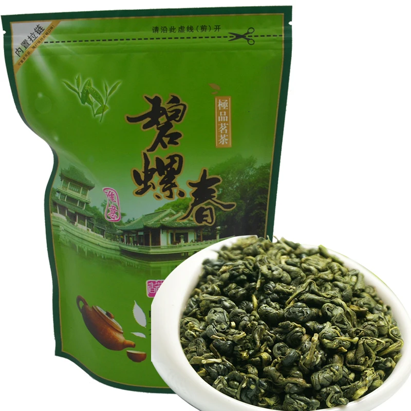 

2020 Chinese high quality Bi-luo-chun Green Tea 250g Real Organic New Early Spring Green Tea for Weight Loss Health Care