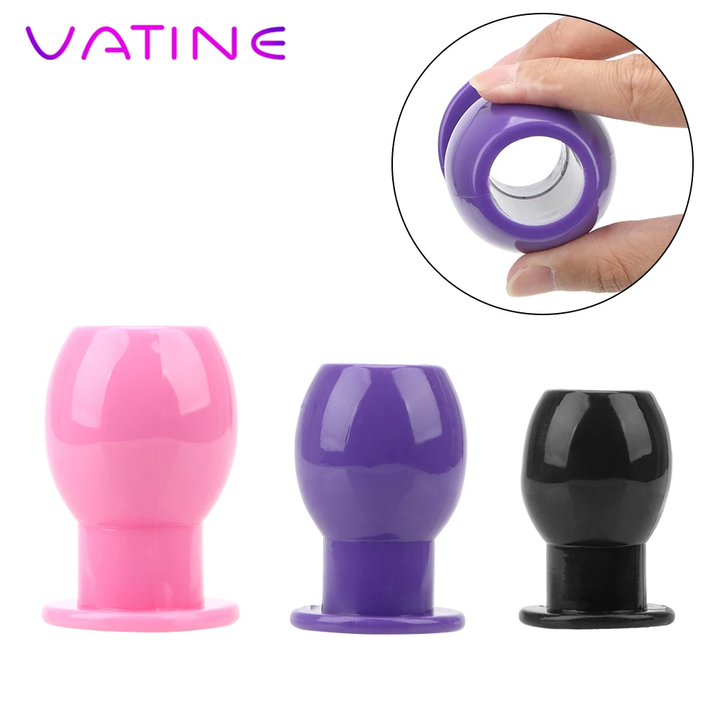 Hollow Anal Plug Douche Enema Dilator Butt Sex Toys For Man Women Gay Erotic Intimate Goods Adult Games | Красота и здоровье