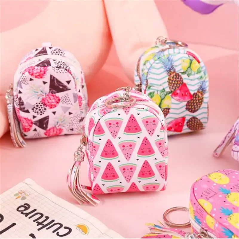 New fashion Cute Coin Purse Small Coin Bag Keychain Pendant Zipper Student Wallet