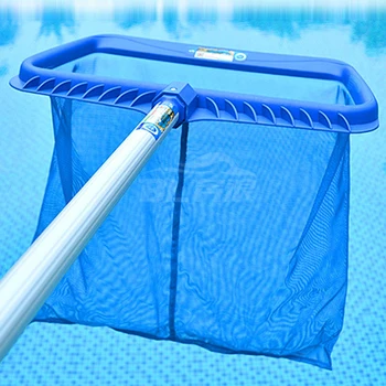 

Garden Pool Skimmer Net PVC Removal Leaf Rake with Deep Bag Swimming Pool Cleaning Tool with Heavy-Duty Frames Deep Mesh Nets