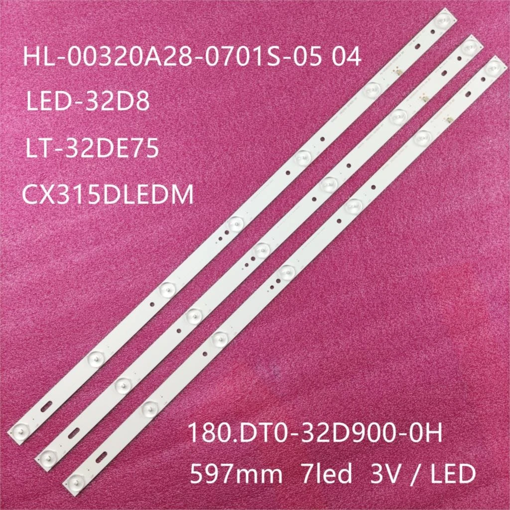 LED TV Bands ZDCX32D07-ZC14FG-05 PN:303CX320031 CX315M06 TLJ32C7LED LED Bars Backlight Strips CX315DLEDM LE-3228A Line Rulers led panel ceiling lights