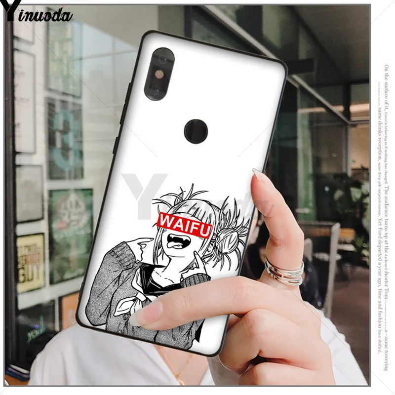 Yinuoda Sugoi Senpai аниме waifu черный мягкий чехол для телефона Xiao mi Red mi 5 5Plus 7 K20 Note5 6A mi 6 mi x2 mi x2S