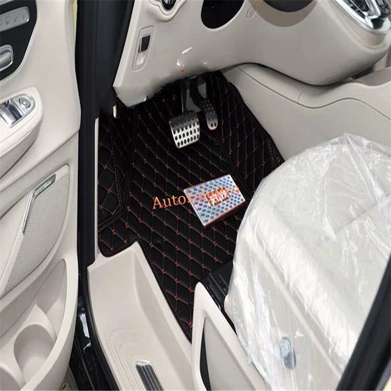 Для Mercedes Benz CLA C117 W117 правый и левый ручной привод черный Передний Задний пол коврик ковры накладка