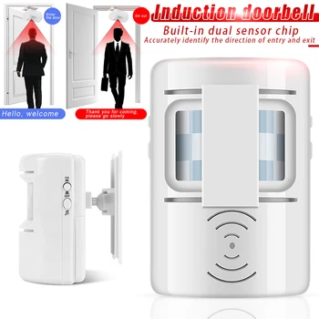 

Spot Two-way Sensor Doorbell Infrared Sensor Shop Home Wireless Smart Doorbell QP2