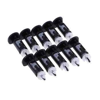 

10Pcs 775 CPU heatsink mount pin plastic push screw cooling fan mounting clip Easy installation long service time