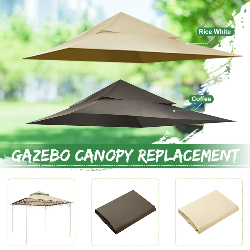 Outdoor Waterproof Gazebo Canopy Top Replacement 2 Tier Cover For Outdoor Waterproof Gazebo Canopy Top