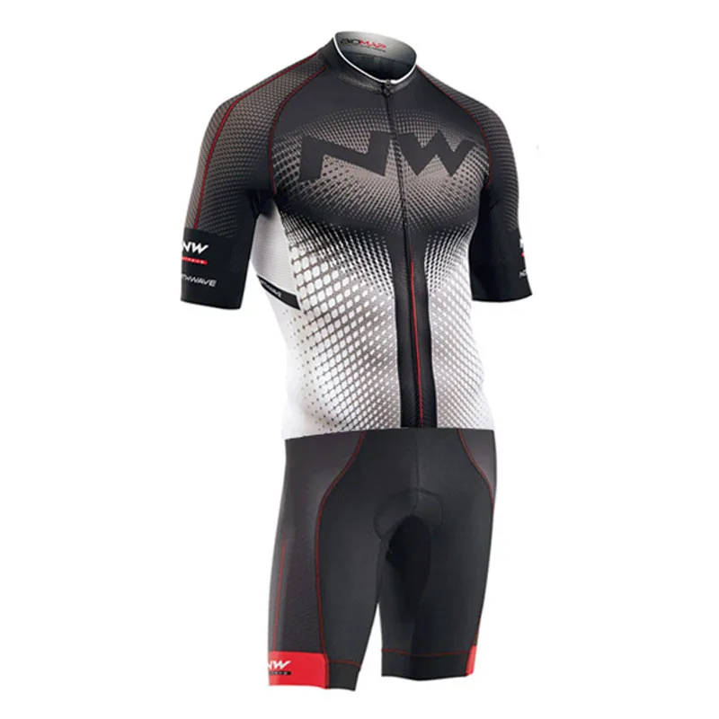 Мужской Pro NW команда триатлонный костюм велосипедная одежда Skinsuit комбинезон велорубашка из велосипедного трикотажа Ropa Ciclismo Спортивная одежда
