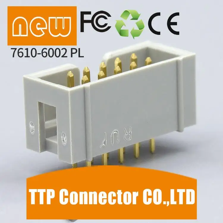 

10pcs/lot 7610-6002PL Connector 100% New and Original