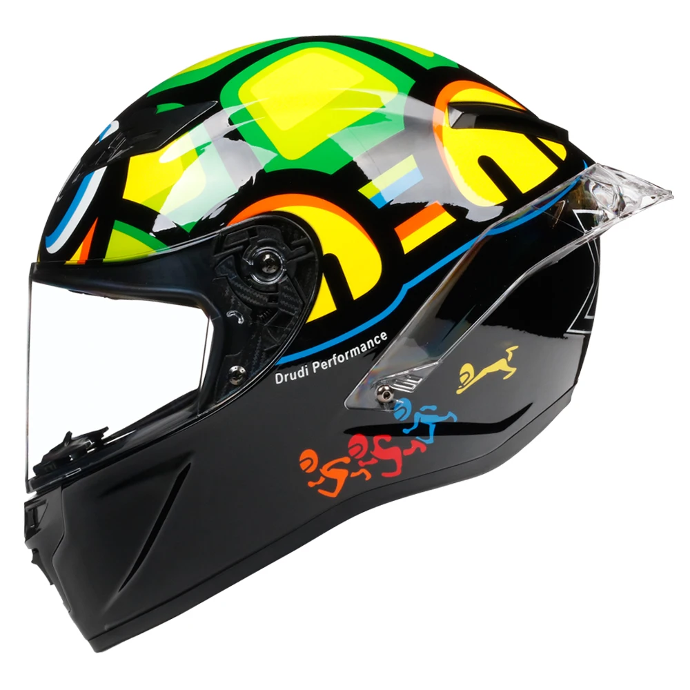 Последние предложения Полнолицевой мотоциклетный шлем Capacete Casco De Moto DOT утвержденный Capacete для гоночного руля