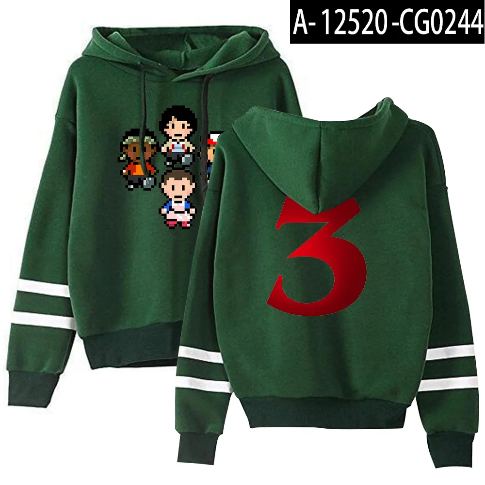 Stranger Things Fashion Printed Hoodies Women/Men Long Sleeve Hooded Sweatshirts Hot Sale Trendy Street Style Clothes - Цвет: Green