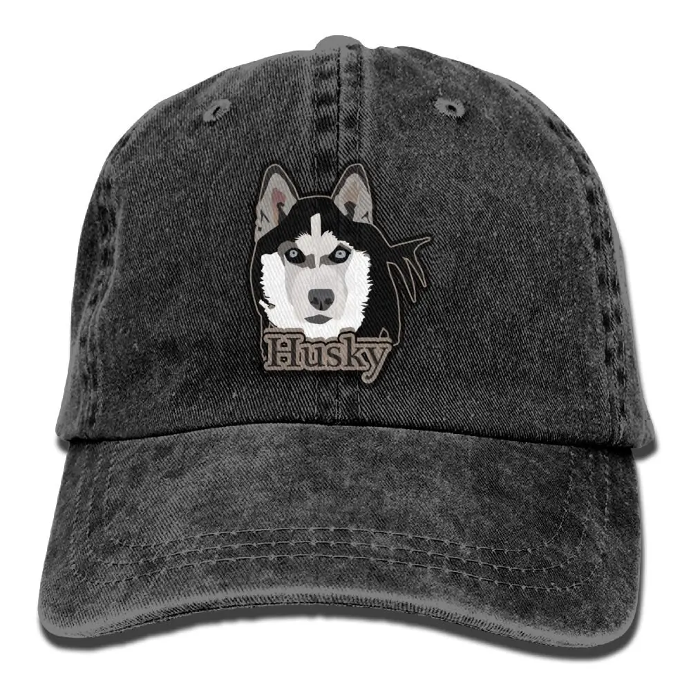TSDFCSiberian Husky Dog джинсовая кепка регулируемая Женская Бейсболка