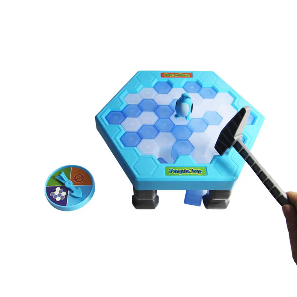 Забавный Пингвин ловушка интерактивные вывеска Indoor Board игра ледокол сохранить
